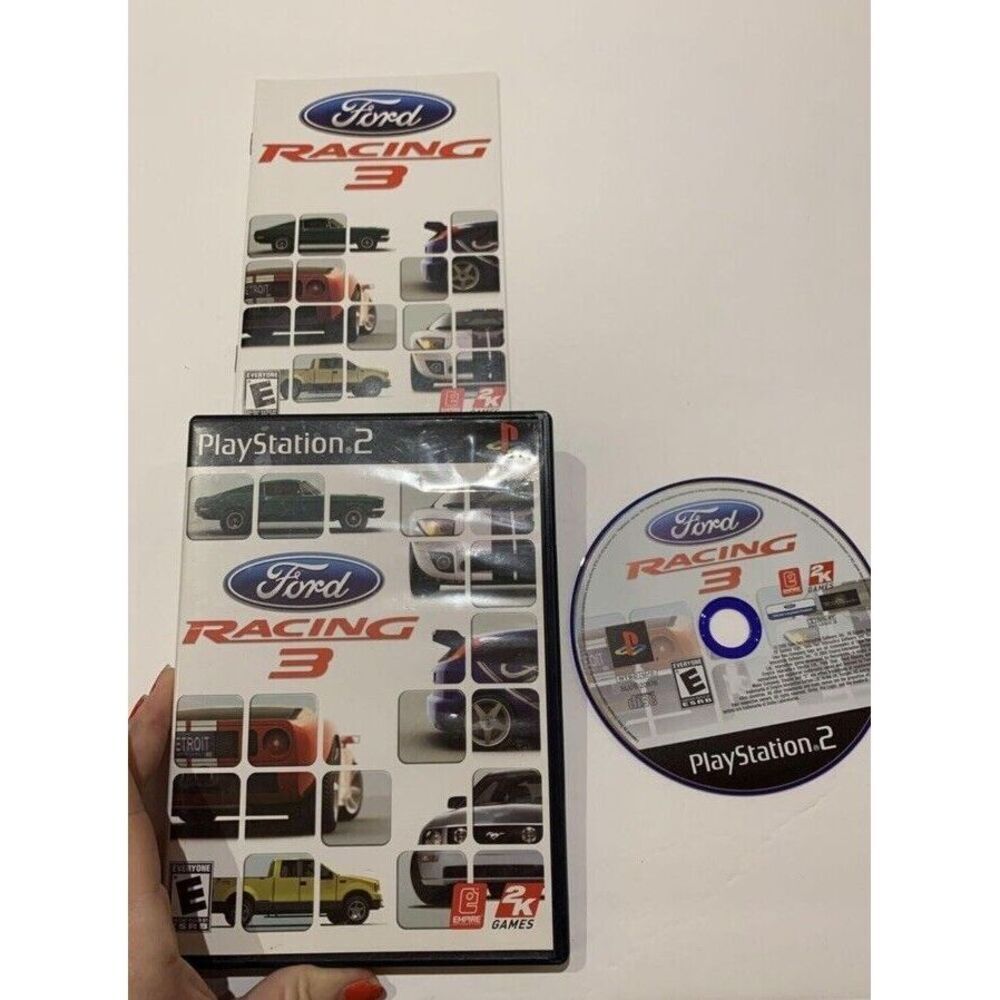 Ford Racing 3 PS2 PlayStation‎ 2 Video Game Complete CIB BAL-C